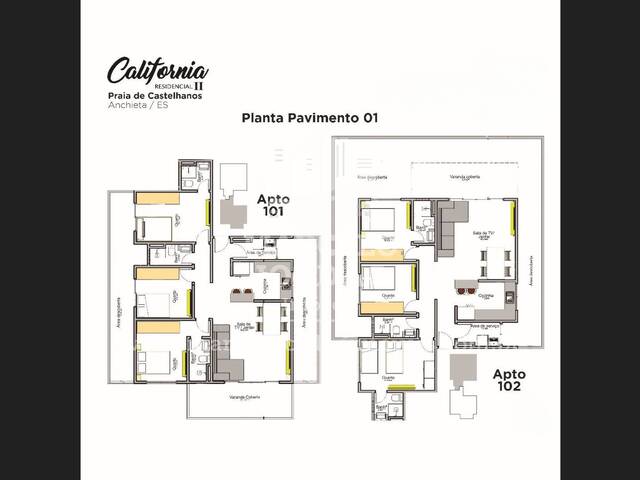 #123 - Apartamento para Comprar em Anchieta - ES - 3